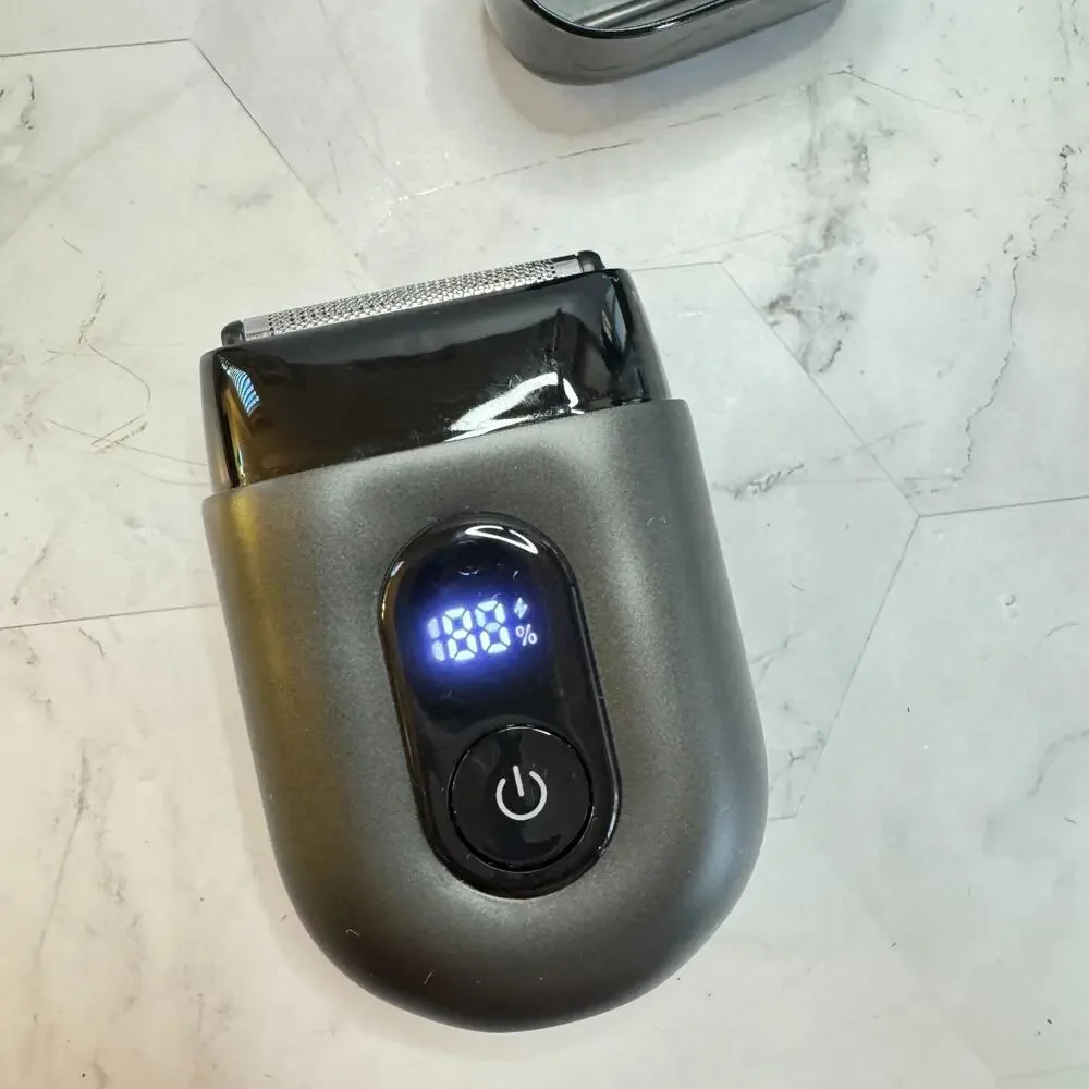 Fangaci Mini Electric Shaver for Men FK-707 Portable Travel Razor Used Once